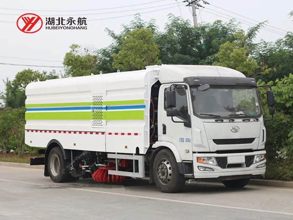 上汽跃进纯电动洗扫车