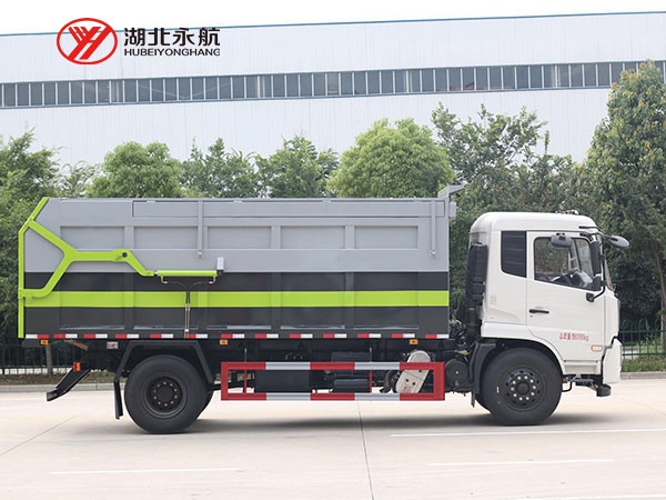 东风天锦对接垃圾车