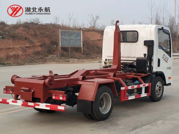 一汽解放虎V钩臂垃圾车
