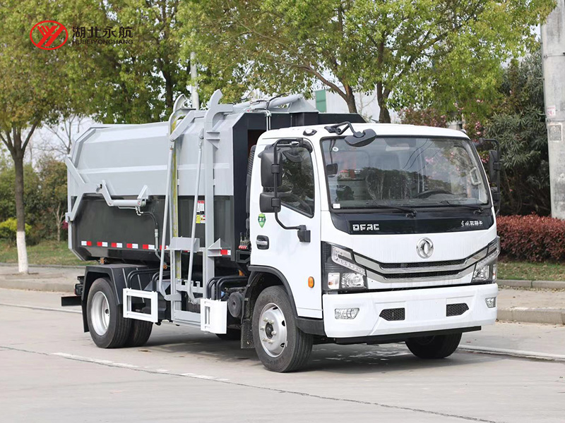 东风大多利卡D7侧装垃圾车