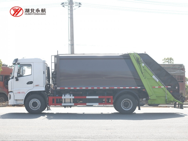 陕汽轩德翼六单桥14方压缩式垃圾车