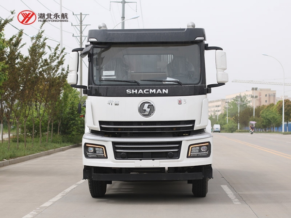 陕汽轩德翼3后双桥18方压缩式垃圾车