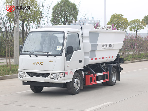 江淮康铃高位自装卸式垃圾车