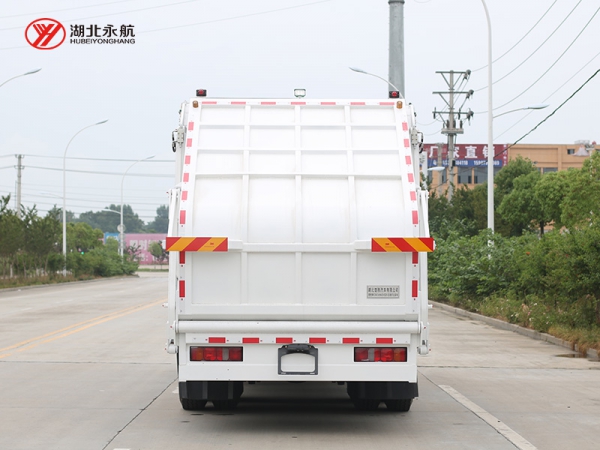 重汽汕德卡后双桥20方压缩式垃圾车