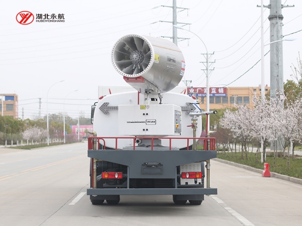 东风天锦纯电动抑尘车