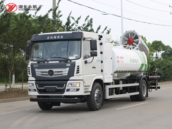 吉利龙腾纯电动抑尘车