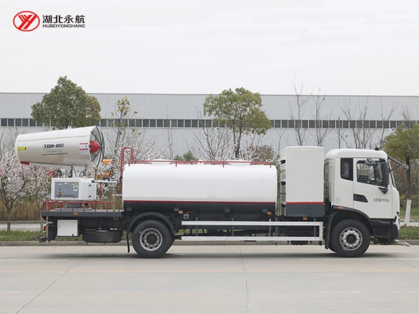 东风天锦纯电动抑尘车