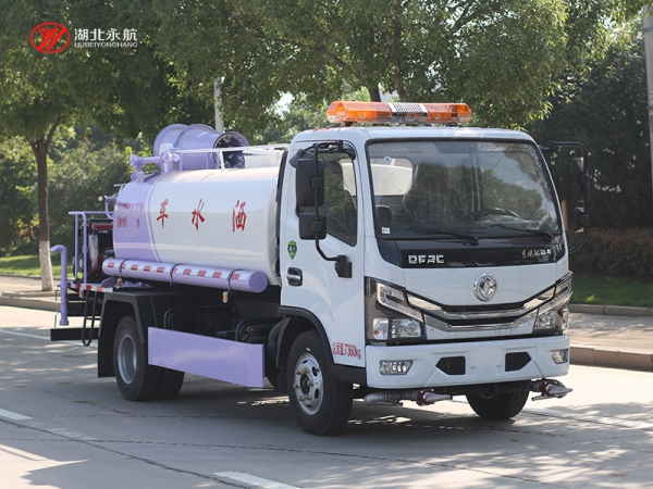 东风小多利卡D6抑尘车(圆罐)