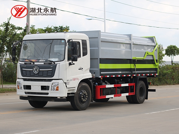 东风天锦对接垃圾车