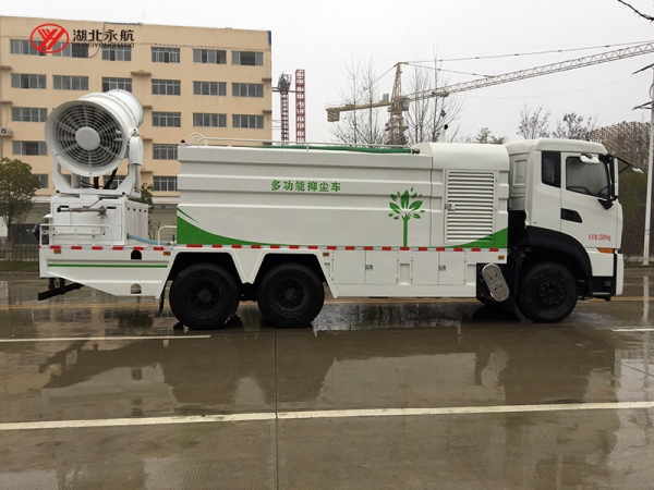 东风天龙后双桥抑尘车