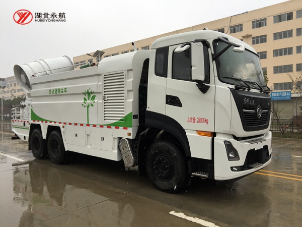东风天龙后双桥抑尘车