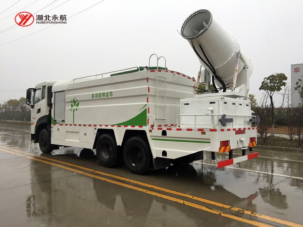 东风天龙后双桥抑尘车