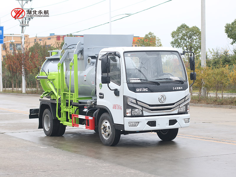 东风小多利卡D6餐厨垃圾车(圆罐)