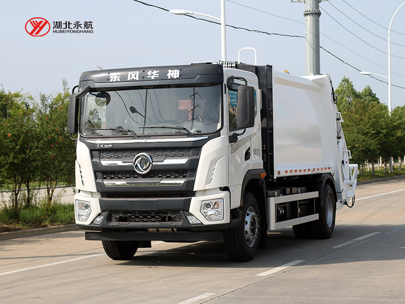 东风华神T5纯电动12方压缩式垃圾车