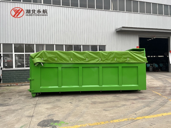 18方垃圾箱（顶部篷布滑盖）