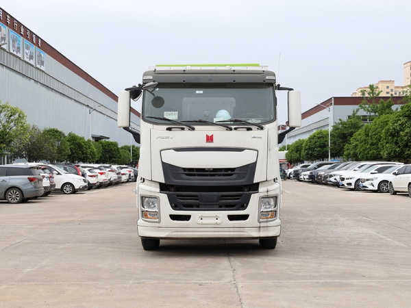 五十铃巨咖氢31T电混合动力钩臂垃圾车