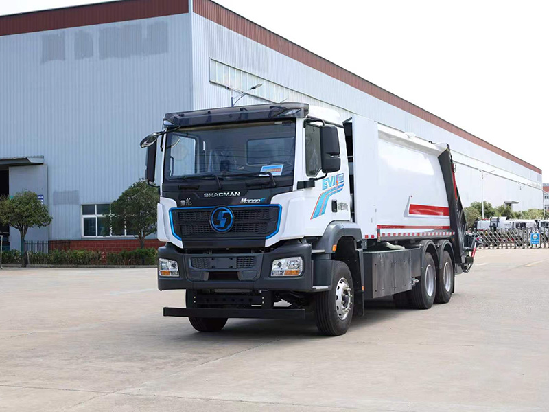 陕汽德龙M3000纯电动压缩垃圾车