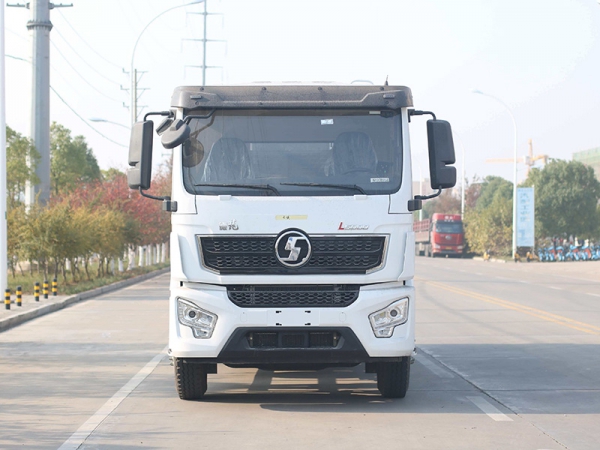 陕汽德龙新能源电动压缩垃圾车