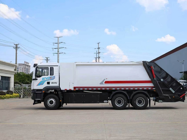 陕汽德龙M3000纯电动压缩垃圾车